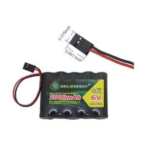 Geilienergy Batería NiMH de alta capacidad de 2000 mAh_3