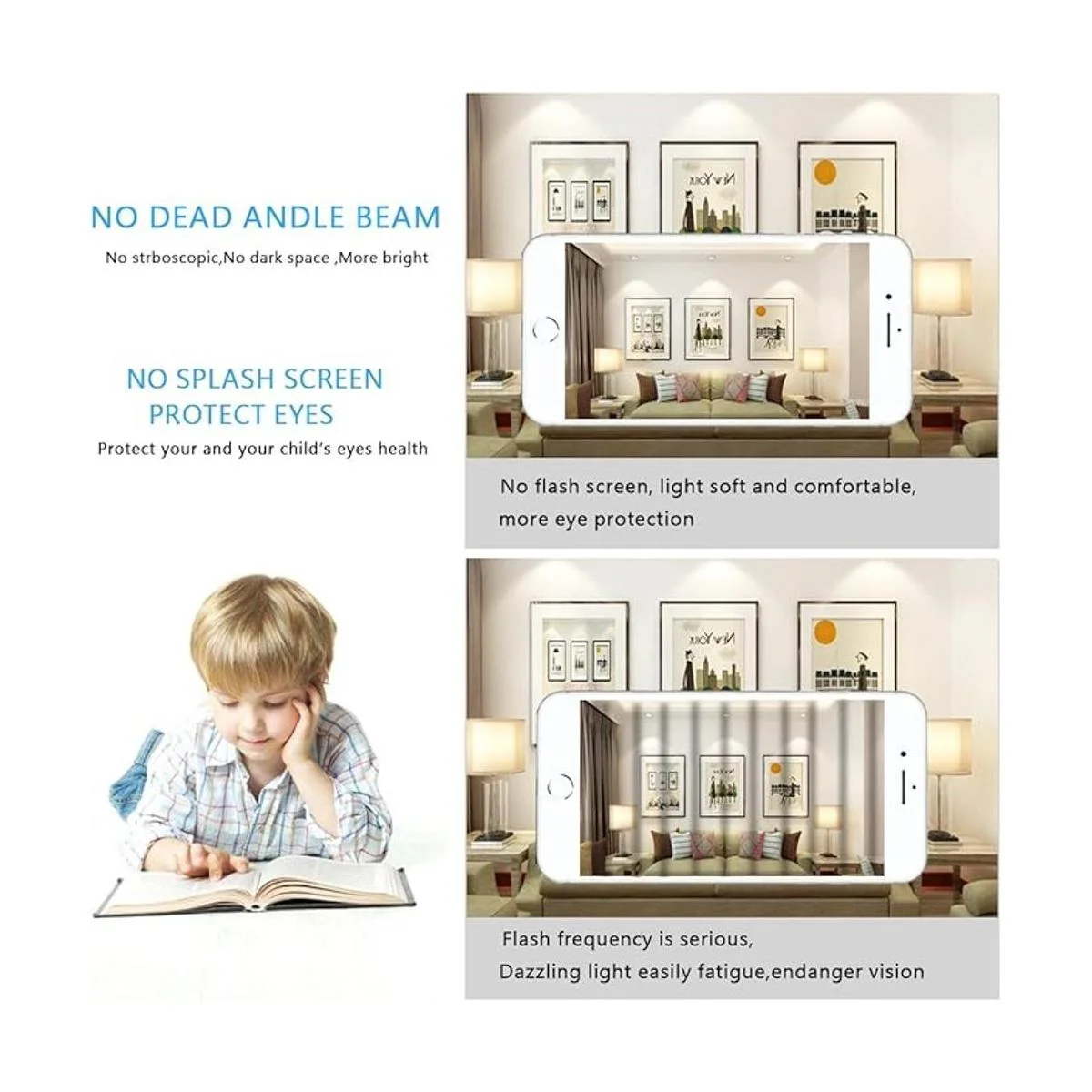 Bombilla para candelabro LED Bogao pack de 4 bombilla