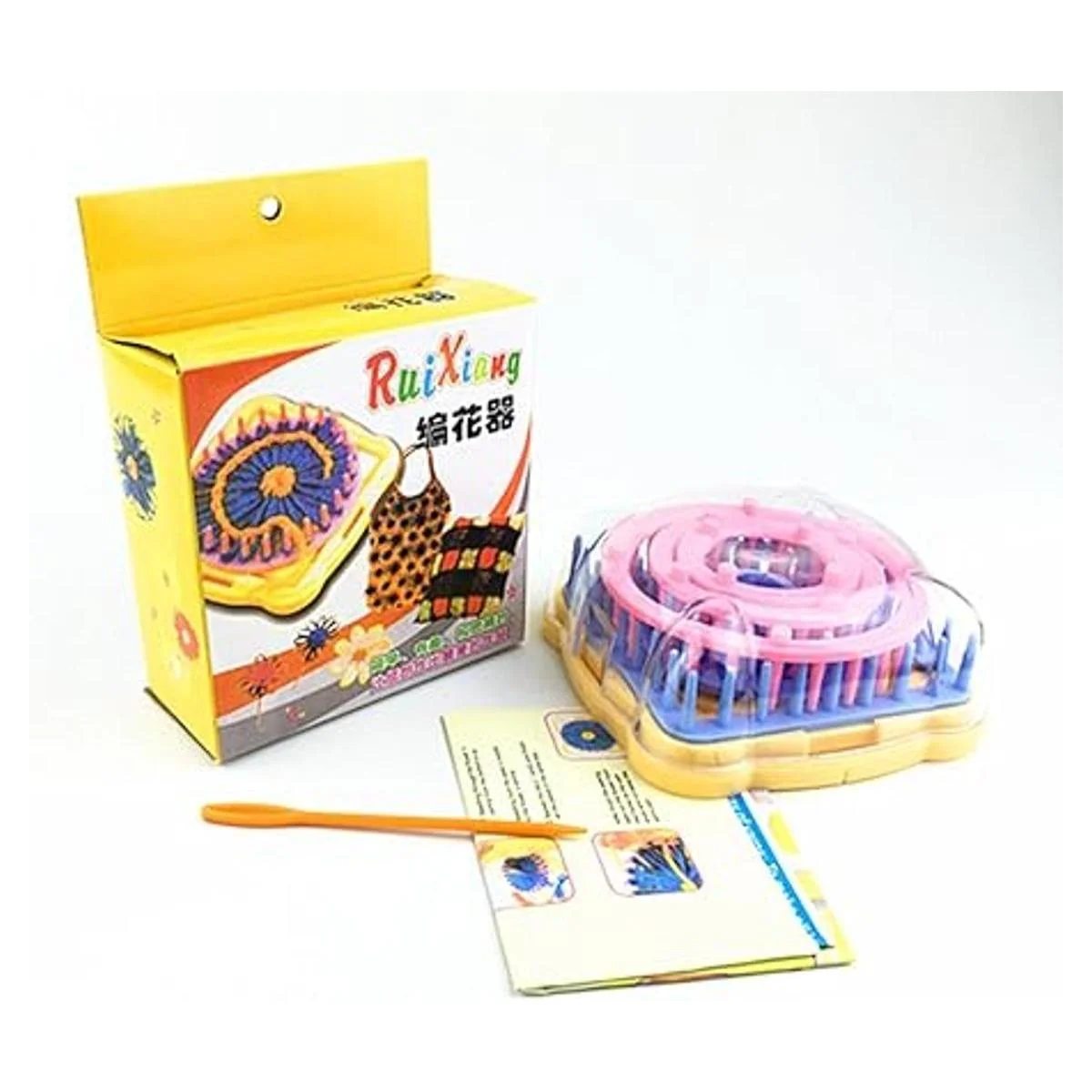 Kit de telar para tejer flores Alimitopía juego de