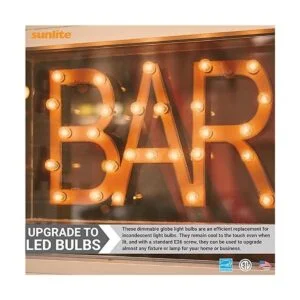 Sunlite Bombilla LED G16LED5WE26DCLE27K3PK