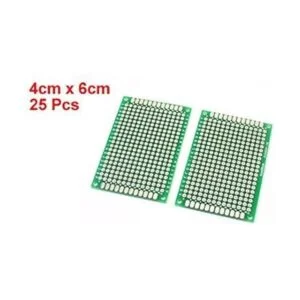 25pcs doble cara protoboard prototipado PCB tablero 1.6 in_2