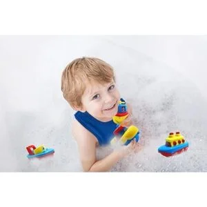 Juguetes para el baño para niños y niñas 3 Bees Me set_4