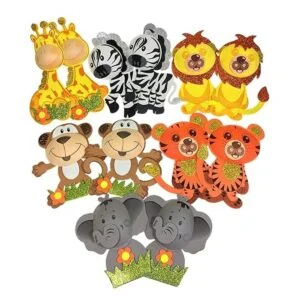 Decoraciones de animales tamaño grande 8 pulgadas de