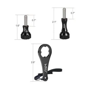 HSU Juego de tornillos de pulgar de aluminio llave para_2