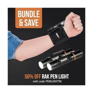 Pulsera magnética Rak. Pulsera con fuerte imán para_2