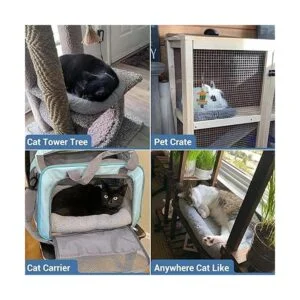 Cama de algodón LESYPET para perros pequeños lavable_3