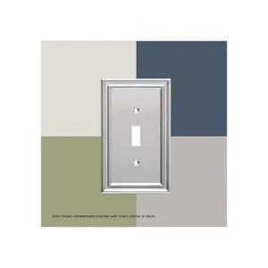 Franklin Brass Placa protectora de apagador triple_4