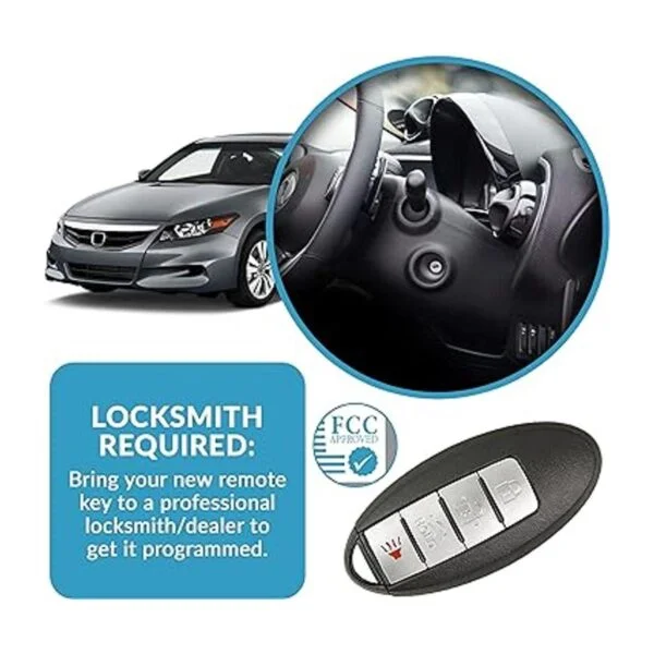 Keyless2Go Mando a distancia inteligente sin llave para_4