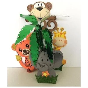 Decoraciones de animales tamaño grande 8 pulgadas de