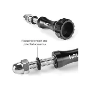 HSU Juego de tornillos de pulgar de aluminio llave para_4