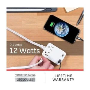 GE Pro Cable de extensión de carga USB estación de carga