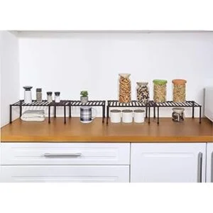 STORAGE MANIAC Juego de 4 estantes de cocina estante de_6