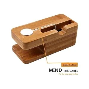 AICase Soporte para reloj iWatch de madera de bambú_3