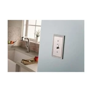 Franklin Brass Placa protectora de apagador triple_2