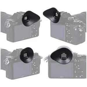 Ocular de cámara giratoria ovalada para Sony A9II A7RIII_2