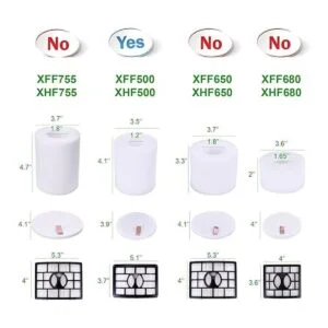 Kit de filtro HEPA 2 2 filtros de espuma para Shark_6