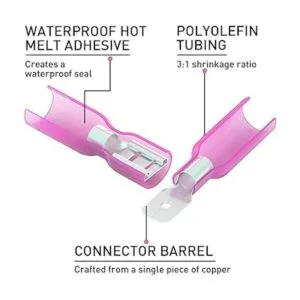 Sopoby 220 conectores de pala de alambre terminales de