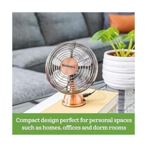 Holmes Heritage Ventilador de escritorio mini USB de 4_2