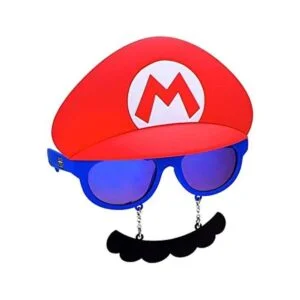 Sunstaches lentes de sol con bigote para disfraz de_1