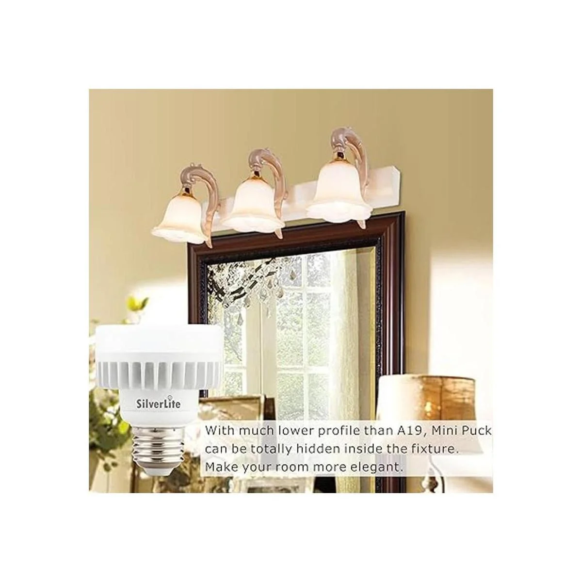 Legental Mini Puck LED E26 de 10 W base media_5