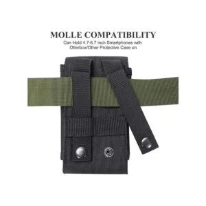 Funda táctica universal MOLLE Army para cinturón de_4