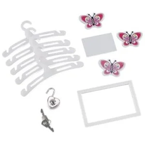 Emily Rose Muebles de muñeca de 18 pulgadas para muñecas