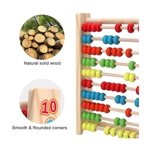 Sealive Classic baco de madera para niños matemáticas_3
