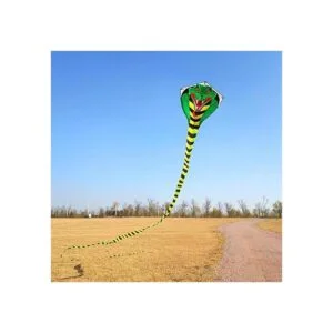 Cometa de cobra grande para adultos y niños con cola súper_2