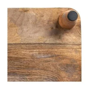 Heritage Lace Tablero de servir con pies de 18 x 3 x 14