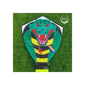 Cometa de cobra grande para adultos y niños con cola súper_5