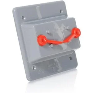 Leviton wp2sgy Cubierta impermeable de plástico tapa_2