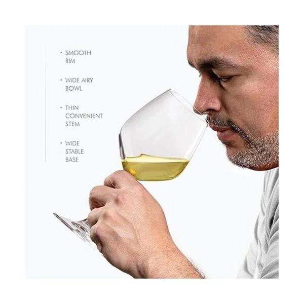Paksh Novelty Copas de vino blanco italianas 15 onzas_5