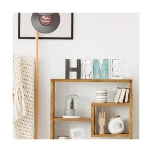 MyGift letrero decorativo rústico de madera HOME