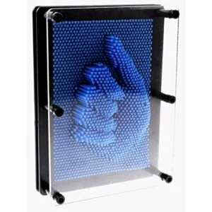 PowerTRC 3D Pin Art Sculpture Pin Impression 8 x 6 Toy_4