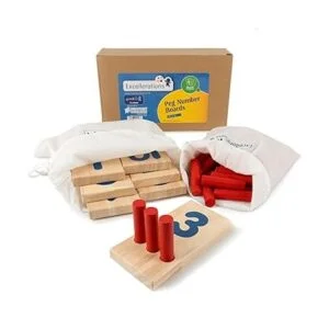 Tableros numéricos de madera Excellerations de 2.5 x 5_2