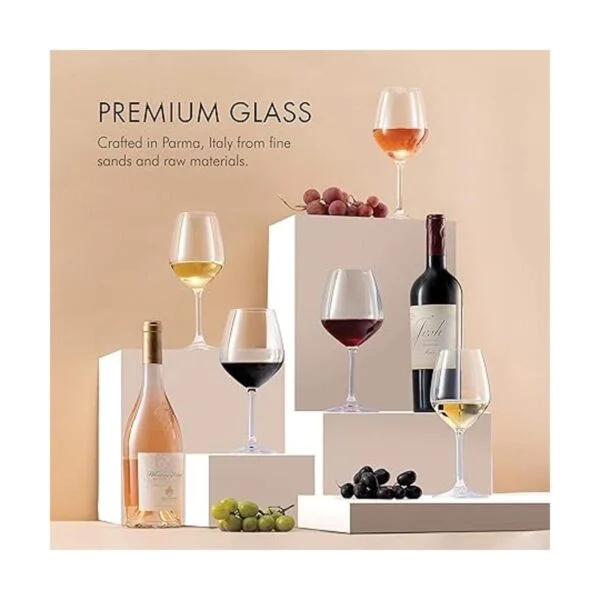 Paksh Novelty Copas de vino blanco italianas 15 onzas_4