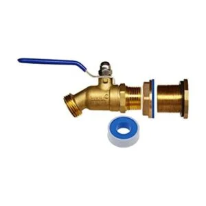 RAINPAL RBS024 Espita de barril de lluvia de latón LF