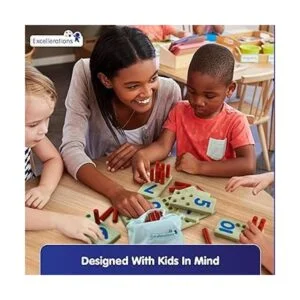 Tableros numéricos de madera Excellerations de 2.5 x 5_3