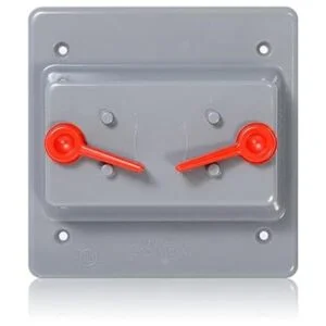 Leviton wp2sgy Cubierta impermeable de plástico tapa_1