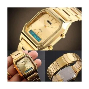 Reloj de pulsera unisex resistente al agua militar_4