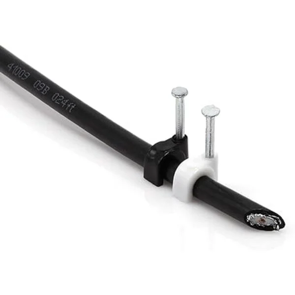 Clips de cable coaxial individuales Cat6 clip de cable_5