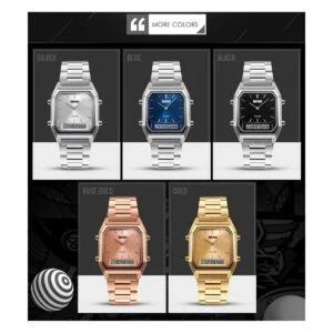 Reloj de pulsera unisex resistente al agua militar_5
