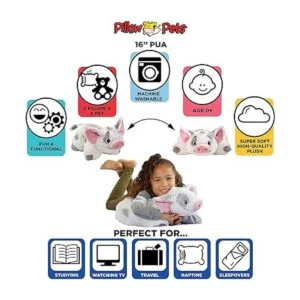 Peluche de Pua el Cerdo de Moana Disney de Pillow Pets_3