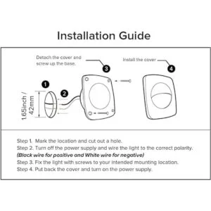 Dream Lighting Luces LED de cubierta de 12 V blanco frío_3