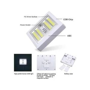 Diamond Vision luz nocturna doble led COB Promie con