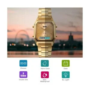 Reloj de pulsera unisex resistente al agua militar_3