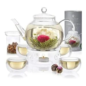 Regalos de té Set de té floral y juegos de té flotante_1