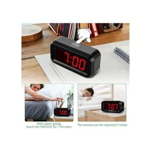 Reloj despertador reloj de pared reloj funciona con_5