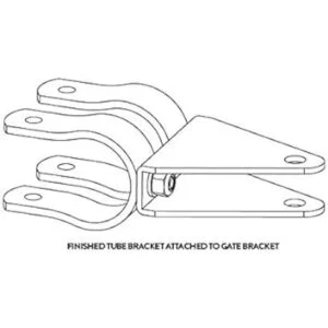 Ghost controles Tubo Puerta Bracket Kit Universal axtb_3
