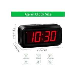 Reloj despertador reloj de pared reloj funciona con_2